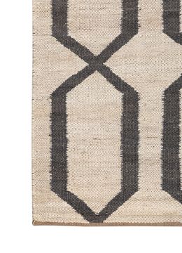 Nomadic Threads PDJT-104, Cloud White/Black Olive by Jaipur Rugs - view 8