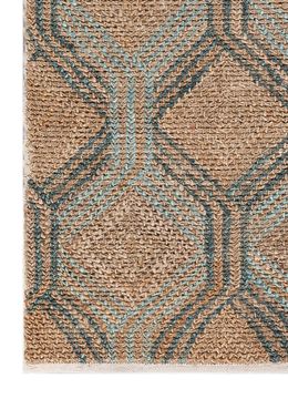 Nomadic Threads PDJT-225, Light Turquoise/Jasper by Jaipur Rugs - view 8