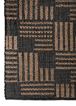 Nomadic Threads PDJT-223, Ebony/Indian Brown by Jaipur Rugs - view 8