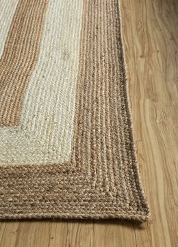Nomadic Threads PDJT-267, Natural/Cloud White by Jaipur Rugs - view 8