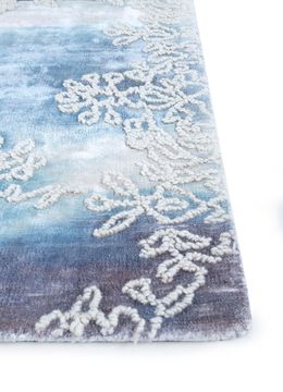 Bespoke Sile PHWV-103, Twilight Blue/Rose Petal by Jaipur Rugs - view 8