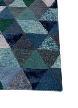 Caliedo TNQ-421, Indigo Blue/Aruba Blue by Jaipur Rugs - view 8