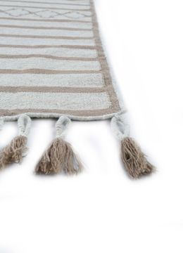 Bedouin ADWL-13039, Natural White/Stucco by Jaipur Rugs - view 7