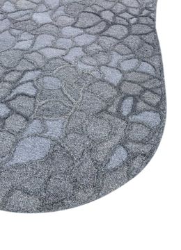 Caliedo TRA-1258, Smoke Charcoal/Steel Wool by Jaipur Rugs - view 7