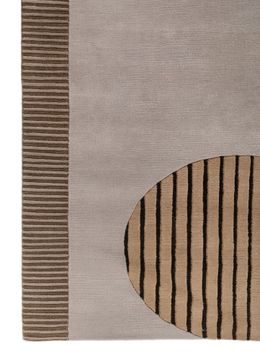 Sthir ACE-5003, Medium Brown/Classic Gray by Jaipur Rugs - view 7