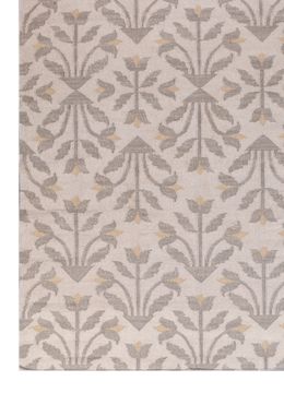 Bedouin ADWL-13309, Antique White/Smoke Blue by Jaipur Rugs - view 7