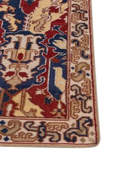 Bedouin ADWL-23003, Medieval Blue/Velvet Red by Jaipur Rugs - view 7