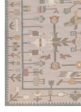 Bedouin ADWL-23013, Antique White/Silver Sea Moss by Jaipur Rugs - view 7