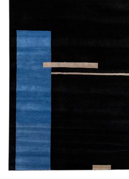 Sthir AIWL-3011, Ebony/Inky Sea by Jaipur Rugs - view 7