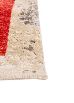 Aakar ELA-371, White/Chinese Hibiscus by Jaipur Rugs - view 7