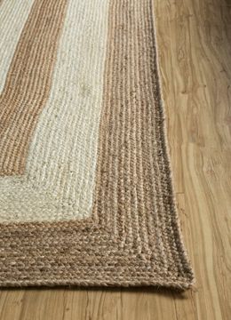 Nomadic Threads PDJT-267, Natural/Cloud White by Jaipur Rugs - view 7