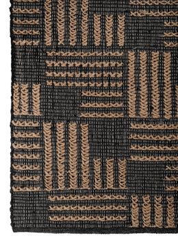 Nomadic Threads PDJT-223, Ebony/Indian Brown by Jaipur Rugs - view 7