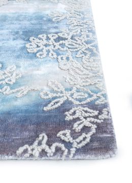 Bespoke Sile PHWV-103, Twilight Blue/Rose Petal by Jaipur Rugs - view 7