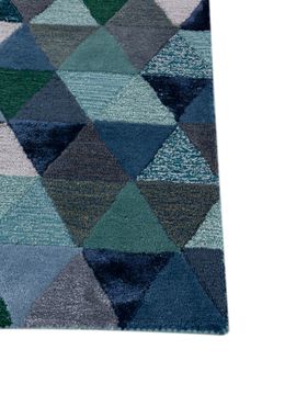 Caliedo TNQ-421, Indigo Blue/Aruba Blue by Jaipur Rugs - view 7
