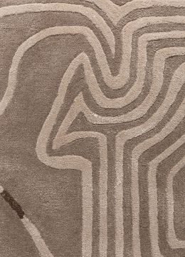 Come Around TNQ-1124, Dark Taupe/Ivory by Jaipur Rugs - view 6