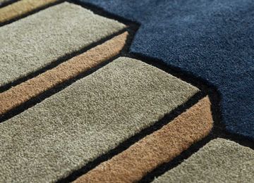 Archetype TOP-9503, Medieval Blue/Navy Blue by Jaipur Rugs - view 4