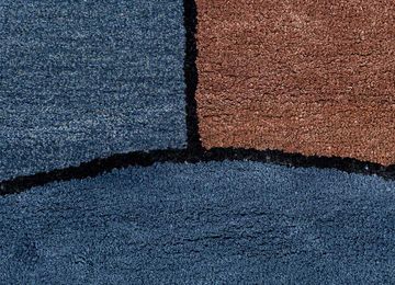 Archetype TRA-14478, Burnt Red/Ocean Blue by Jaipur Rugs - view 6