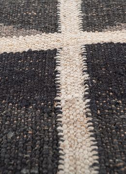 Nomadic Threads ADHM-04(CS-01), Ebony/Black Olive by Jaipur Rugs - view 6