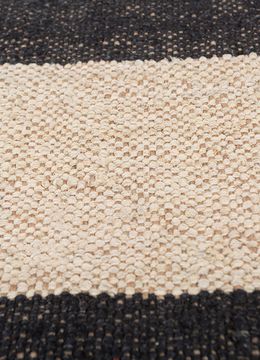 Nomadic Threads ADHM-05, White/Ebony by Jaipur Rugs - view 6