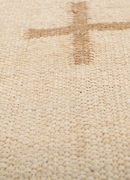 Nomadic Threads ADHM-07, White/Tan by Jaipur Rugs - view 6