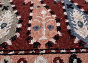 Bedouin ADWL-13241, Deep Ruby/Antique White by Jaipur Rugs - view 6