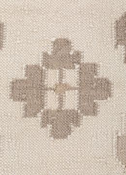 Bedouin ADWL-23004, White/Dark Ivory by Jaipur Rugs - view 6