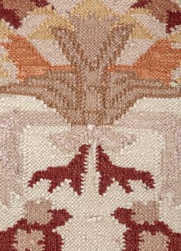 Bedouin ADWL-23011, Undyed White/Red by Jaipur Rugs - view 6