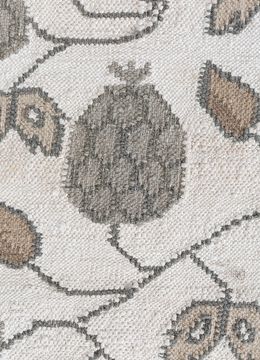 Bedouin ADWP-23001, Undyed White/Sky Blue by Jaipur Rugs - view 6