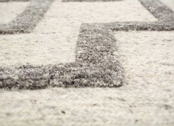 Thyme AKWL-1404, Natural White/Dark Frost Gray by Jaipur Rugs - view 6