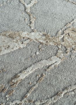 Urban Pause ELA-302, Soft Gray/Medium Brown by Jaipur Rugs - view 6
