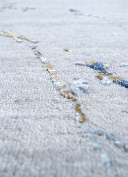 Urban Pause ELA-302, Classic Gray/Skyline Blue by Jaipur Rugs - view 6