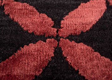Aakar ESK-454, Caviar/Red by Jaipur Rugs - view 3