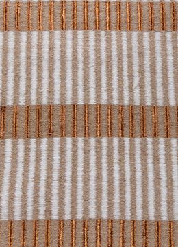 Nomadic Threads HCJ-01, Tan/Cloud White by Jaipur Rugs - view 6