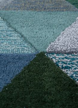 Caliedo TNQ-421, Indigo Blue/Aruba Blue by Jaipur Rugs - view 6