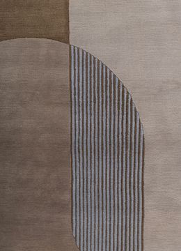 Sthir ACE-5003, Medium Brown/Classic Gray by Jaipur Rugs - view 5