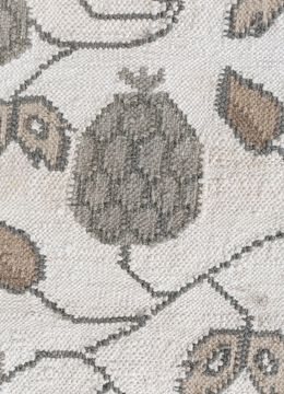 Bedouin ADWP-23001, Undyed White/Sky Blue by Jaipur Rugs - view 5
