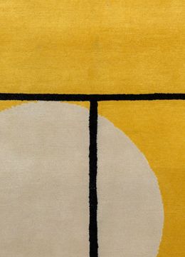 Sthir AIWL-3010, Gold Fusion/Linen White by Jaipur Rugs - view 6