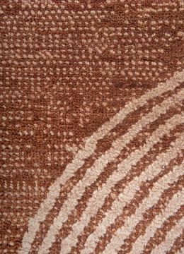 Chaos Theory ELA-114, Peach Bloom/Copper Tan by Jaipur Rugs - view 5