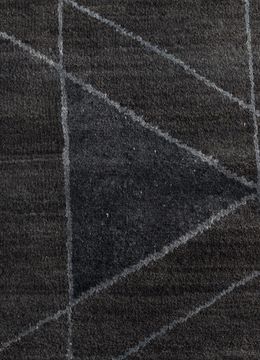 Aakar ESK-315, Liquorice/Red Orange by Jaipur Rugs - view 5