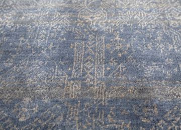 Bespoke Sile HWV-13014, Indigo Blue/Milky Blue by Jaipur Rugs - view 4
