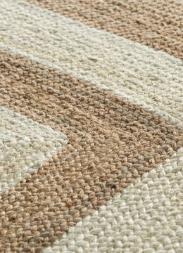 Nomadic Threads PDJT-267, Natural/Cloud White by Jaipur Rugs - view 5