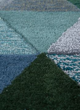 Caliedo TNQ-421, Indigo Blue/Aruba Blue by Jaipur Rugs - view 5
