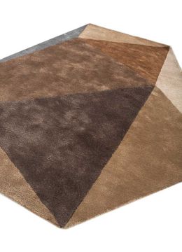 Come Around TNQ-1104, Dark Brown/Wood Brown by Jaipur Rugs - view 4