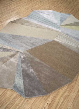 Come Around TNQ-1126, Sterling Silver/Ashwood by Jaipur Rugs - view 2