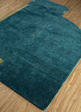 Come Around TNQ-1129, Peacock Blue/Capri by Jaipur Rugs - view 4