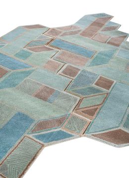 Archetype TOP-9510, Aqua Foam/Stucco by Jaipur Rugs - view 4