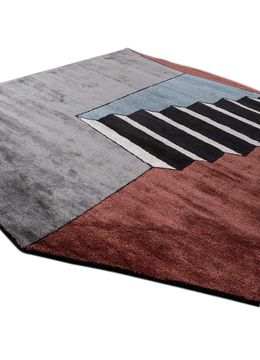 Archetype TRA-14478, Charcoal Slate/Plum by Jaipur Rugs - view 4