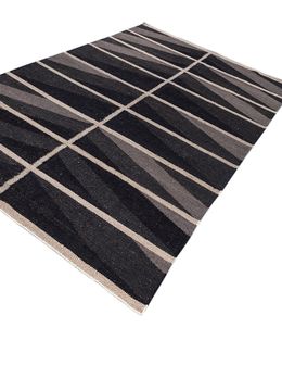 Nomadic Threads ADHM-04(CS-01), Ebony/Black Olive by Jaipur Rugs - view 4