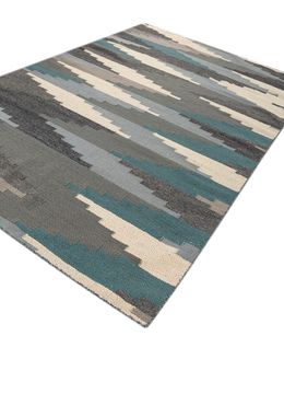 Bedouin ADWL-13120, Smoke Blue/Liquorice by Jaipur Rugs - view 4