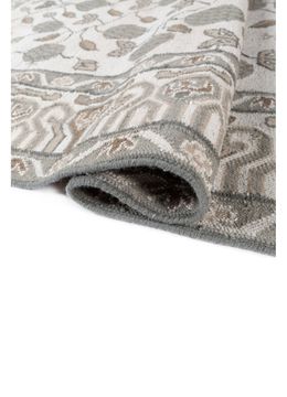 Bedouin ADWP-23001, Undyed White/Sky Blue by Jaipur Rugs - view 4